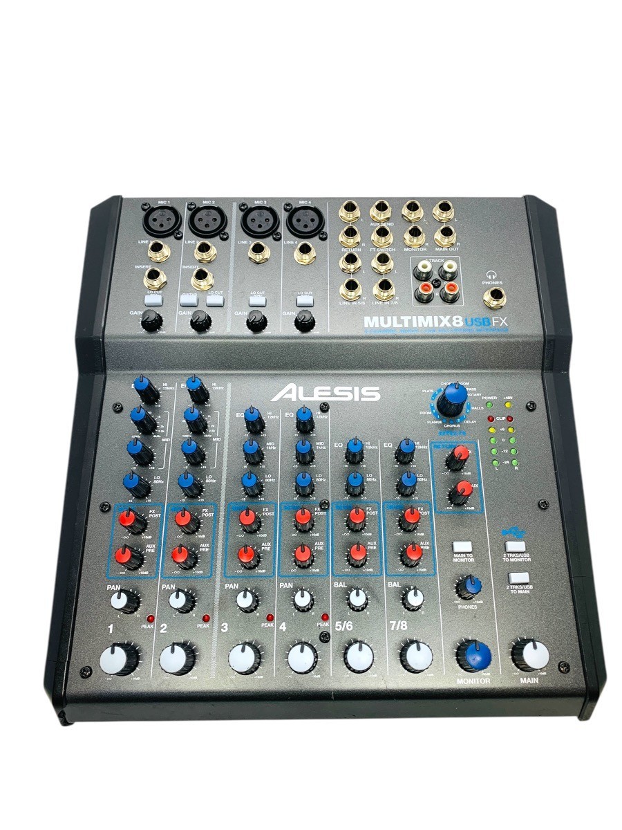 Alesis Multimix8 USB FX Audio Mixer | eBay