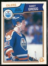 1983-84 O-Pee-Chee Randy Gregg Rookie Card #28 ~ NM-MT ~