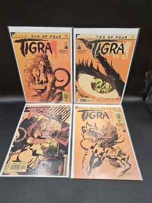 Tigra #1-4 Avengers Icons Complete 2002 Series / FREE SHIPPING 