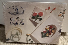 House of Crafts Quilling Craft Kit w Supplies Instructions Tool Greeting Cards