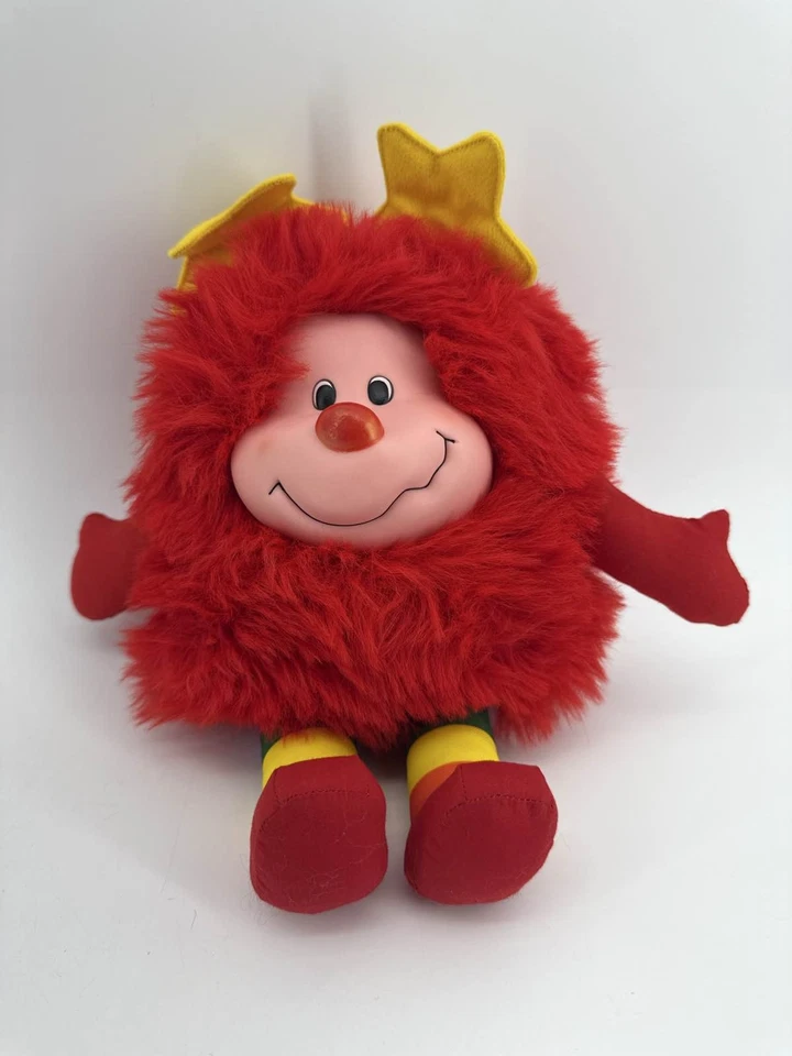 1983 Rainbow Brite Red Romeo Sprite Plush 11" Hallmark Mattel Stars - Image 2 of 4
