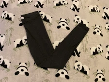 Forever 21 Women Small Dark Grey Leggings Flat Front Gray Bottoms