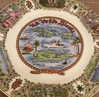 U.S. Virgin Island Ceramic Sassy brand 1989 Decorative 11 in. plate Collectible — photo 5