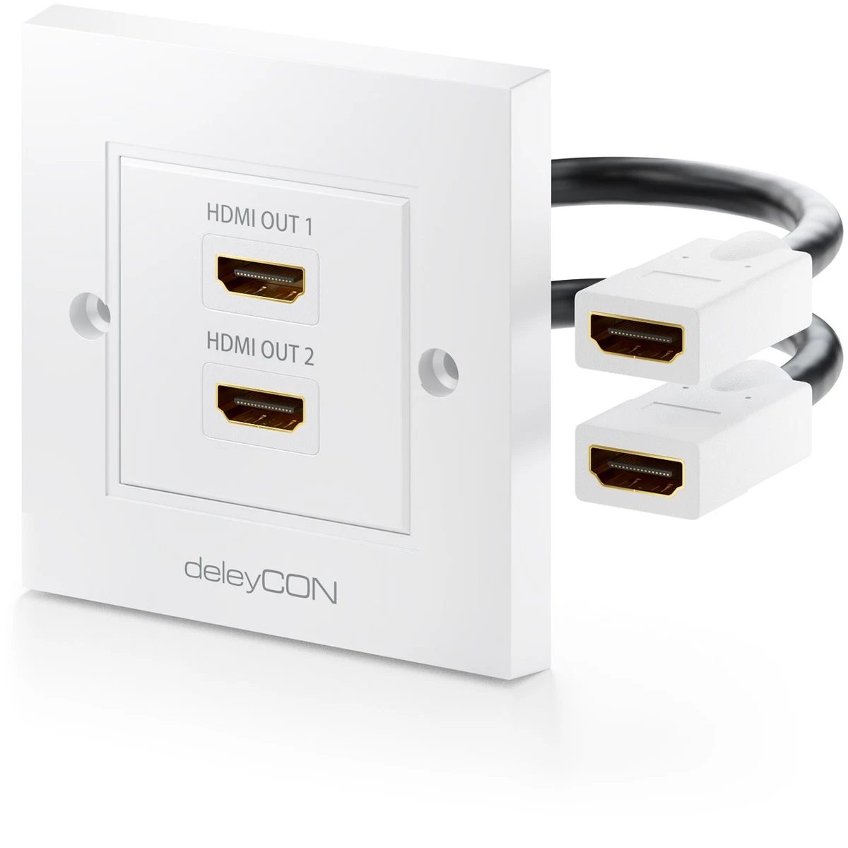 Cavo HDMI 4K con Ethernet ad Alta Velocità da 2m, 4K30Hz, Cavo Monitor HDMI 1.4, 10,2 Gbps, Cavo HDMI UHD per Display, TV e Proiettori