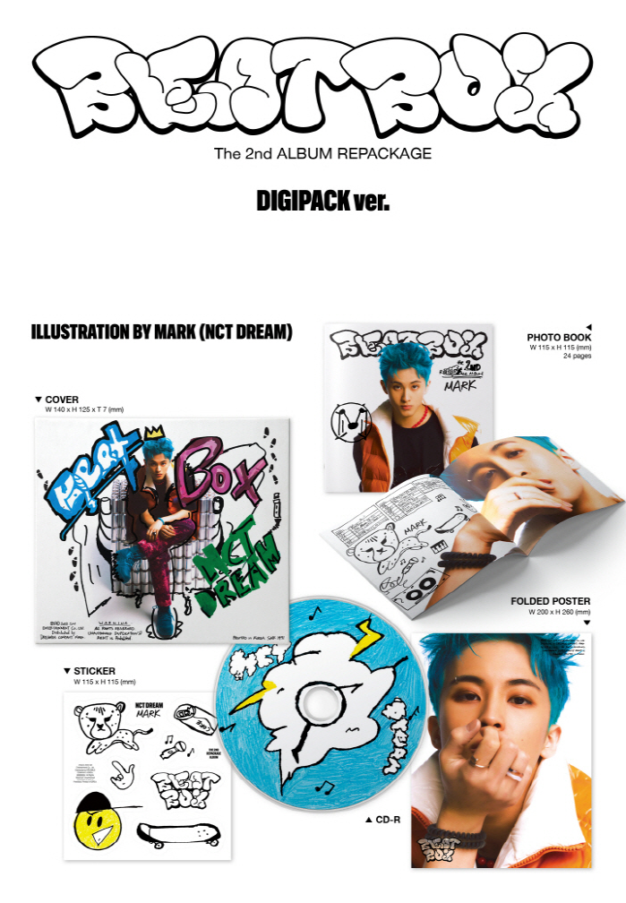 NCT Dream Beatbox (Repackage) Digipack Jaemin Ver + Store Gift