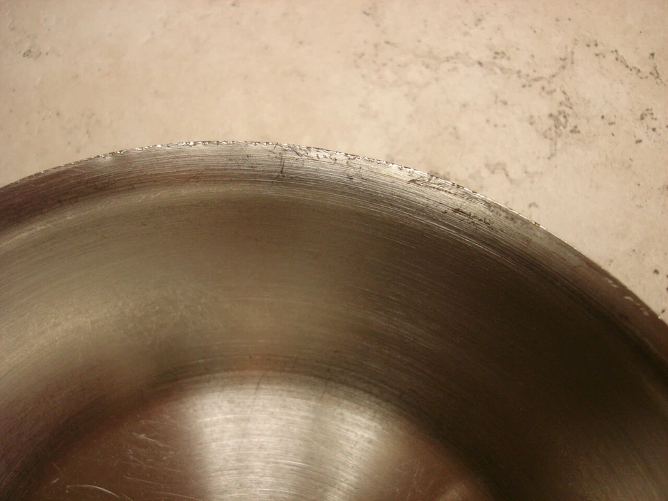 EMERIL HEAVY WGT. 18/10 STAINLESS 8" OPEN SKILLET W/COPPER CORE S/S BOTTOM EUC - Image 4 of 4