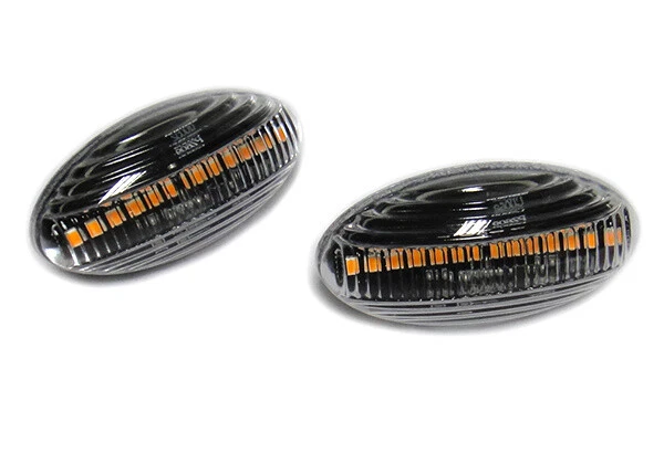 2 Clear Side Indicator LED Repeater Light For Peugeot 107 108 206 Expert Partner - Image 3 of 4