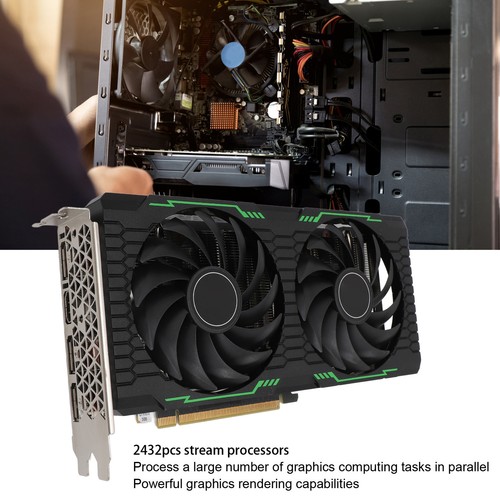 Graphics Card For Gaming PC Desktop Computer Video GPU 8GB DDR5 256 Bit Kit - Picture 20 of 22
