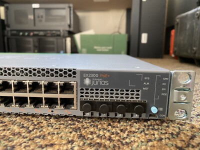 Juniper EX2300-24P PoE+ Managed Switch for Enterprise Networks