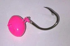 3 SHEEPSHEAD JIGS X-STRONG HOOKS HOT PINK  TOG Hogfish Hog Snapper Tautog