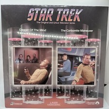 STAR TREK Orig Ep. 11 3 Dagger of the Mind Corbomite LaserDisc 60040-85 NEW