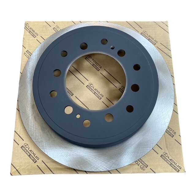 GENUINE TOYOTA LANDCRUISER REAR BRAKE DISC PAIR 42431-60201 | eBay