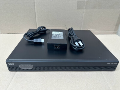 Cisco ISR4321-AX/K9 ISR 4321 Router /w IPBase Securityk9 AppxK9 License