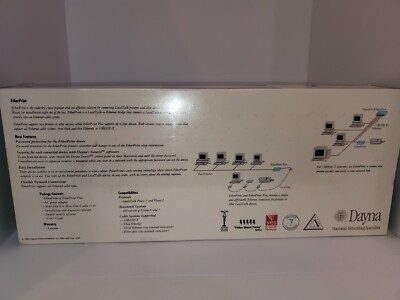 Pont Ethernet Dayna EtherPrint-T EDU 1994, Neuf Sous Blister, Pour Imprimantes