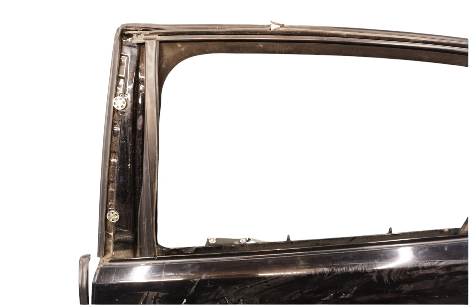 06-12 Bentley Continental Rear Left Driver Side Door Shell Panel Black OEM