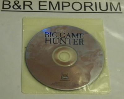 Cabela's Big Game Hunter 2-CD-ROM Lot: Big Game Hunter + Big Game Hunter II