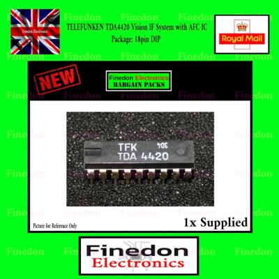 Telefunken TDA4420 Vision ZF-System mit AFC IC 18 Pin Dip UK Verkäufer