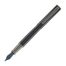 Monteverde Impressa Fountain Pen in Black with Gunmetal Trim - Medium Point NEW