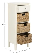 Safavieh Michaela Drawer Side Table, Reduced Price 2172700477 AMH5744B