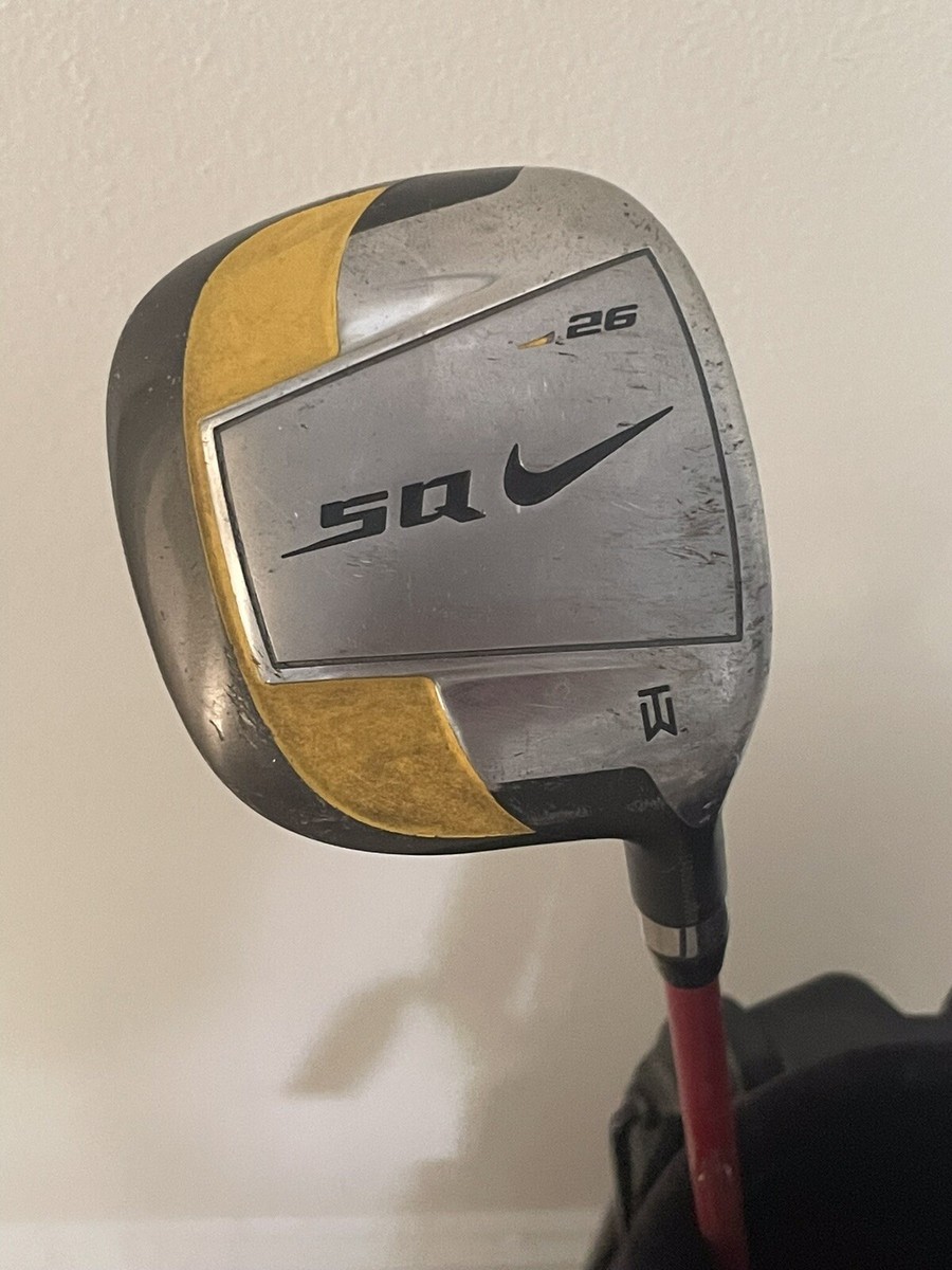 Nike Golf TW Tiger Woods VR Junior Kids Red Set Stand Bag Graphite