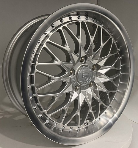 NS5 18 inch Silver Chrome Rim 5x108 ET40 CB74.1 - Picture 3 of 9