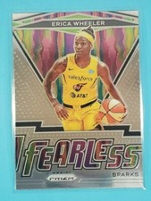 2021 Panini Prizm WNBA Fearless Erica Wheeler Los Angeles Sparks #9