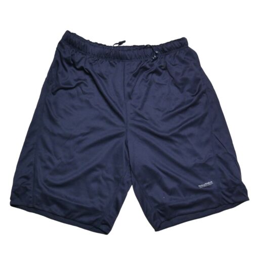 Nautica Competition Mens Size XXL 2XL Baggy Athletic Shorts Navy Vintage 90's - Picture 1 of 8