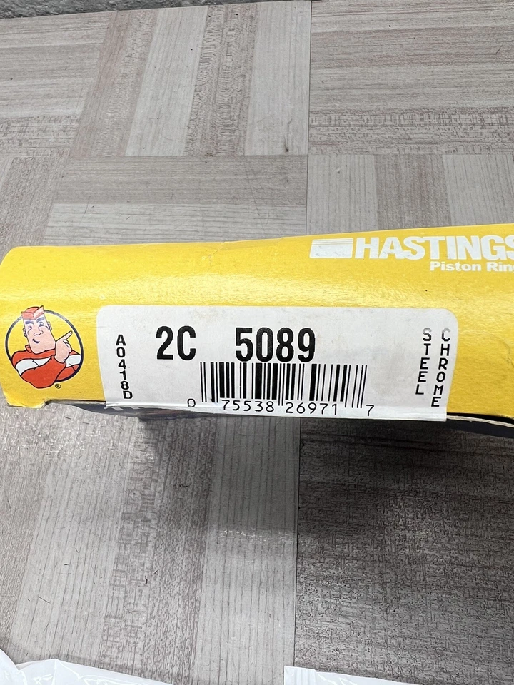 NUEVO JUEGO DE ANILLOS PISTONES HASTINGS PARA HONDA CIVIC ACURA RSX STD 86MM K20 2002-2011 Foto 2 de 2