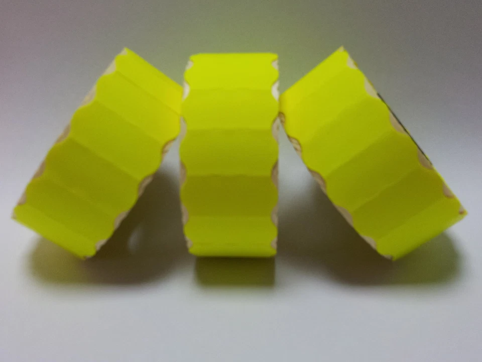 HCR SYSTEMS 30 Rolls Fluorescent Yellow Permanent 26mm x 12mm Price Gun Labels CT4