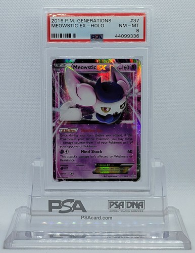 Meowstic-EX graded PSA 8 for sale on eBay