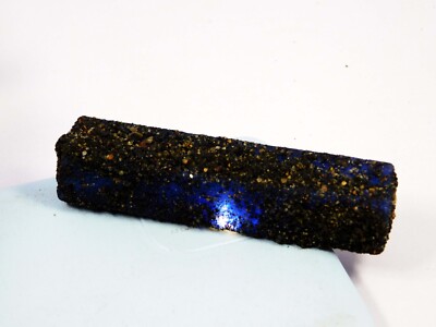 NATURAL 221.65 Ct BLUE Sapphire ROD ROUGH Earth Mined 