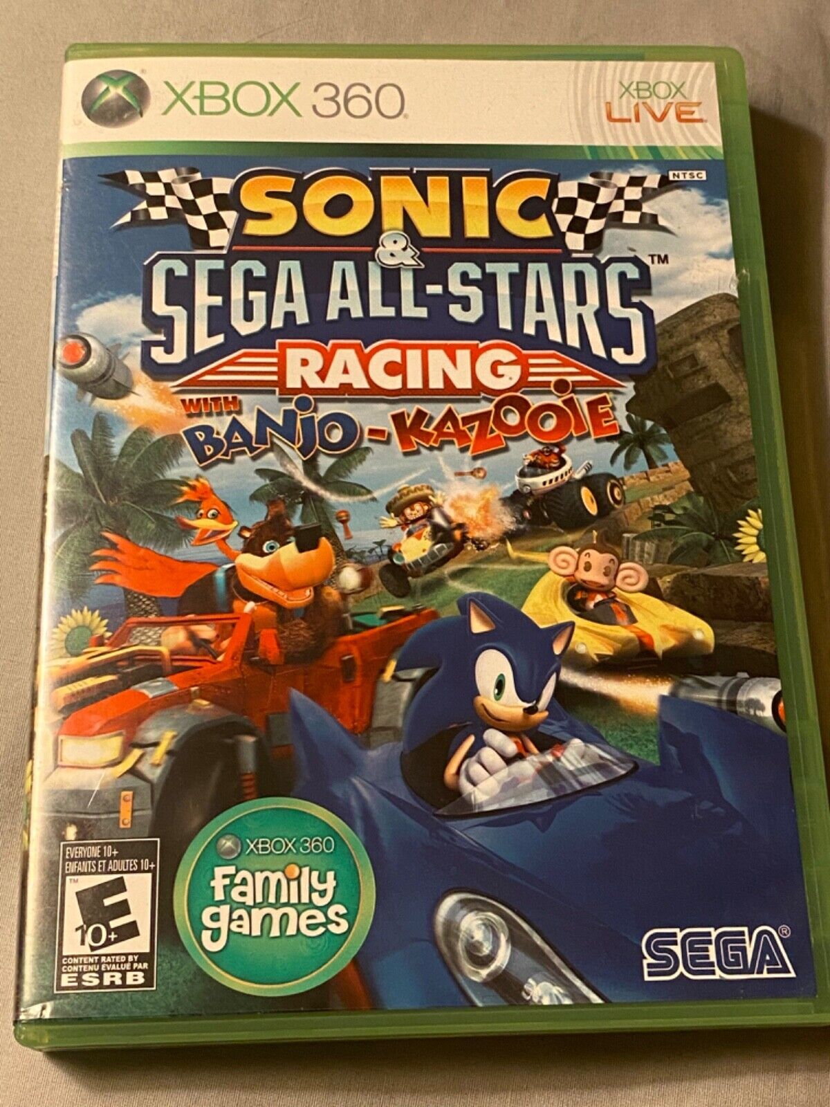 A CRIPTA DO CAVEIRA  Horror & Cultura Pop: Jogos legais: SONIC & SEGA  ALL-STARS RACING (Xbox 360)