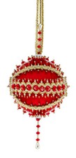 The Cracker Box Inc Christmas Ornament Kit Queen of the Nile on Red