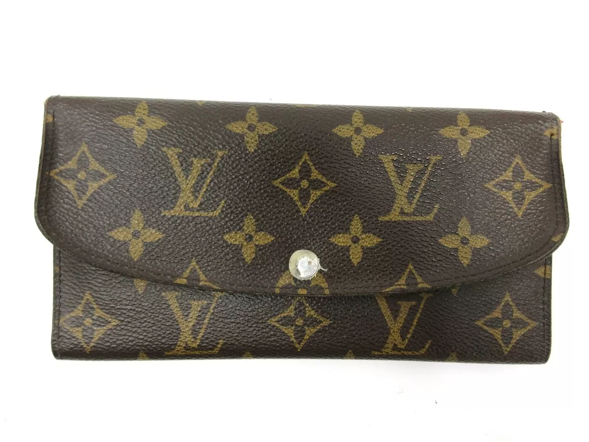 Louis Vuitton Monogram Portefeuille Emilie Long Wallet