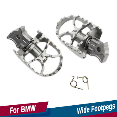 Wide Enduro Foot Pegs Kit For BMW R1200GS LC R1250GS /Adv Tilt Angle Adjustable