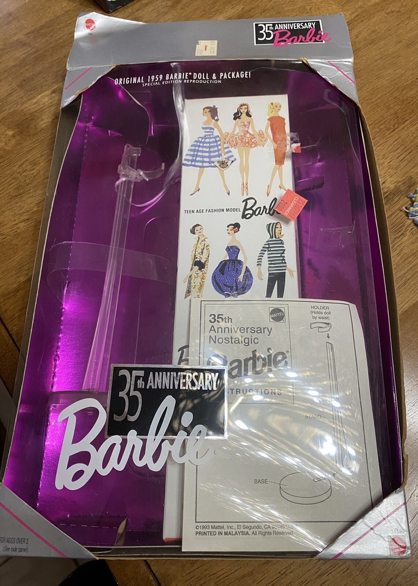 35th Anniversary Nostalgic Barbie 1959 Special Edition