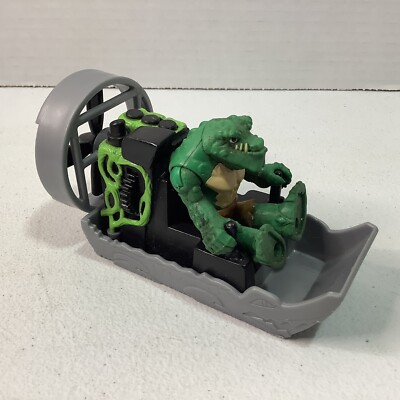 Imaginext DC Super Friends Killer Croc Mini Figure Vehicle Swamp Boat K Croc