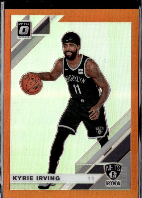 Kyrie Irving 2019 Optic Orange Holo Prizm /199 ! - SP -🔥🔥dallas Mavs