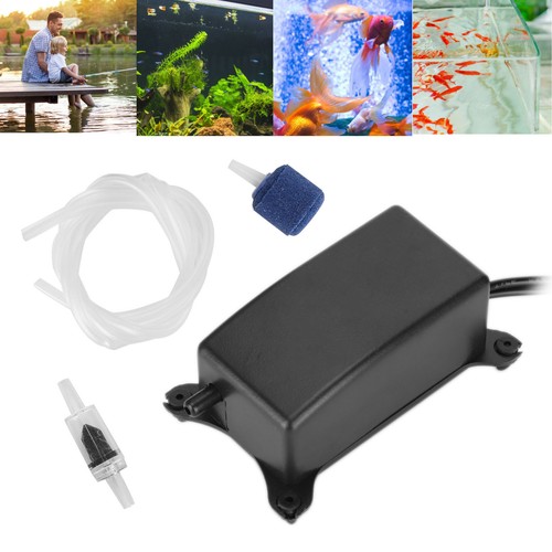 Aquarium Fish Tank Pump Air Stone Adjustable Fish Tank Oxygen Pump eBay