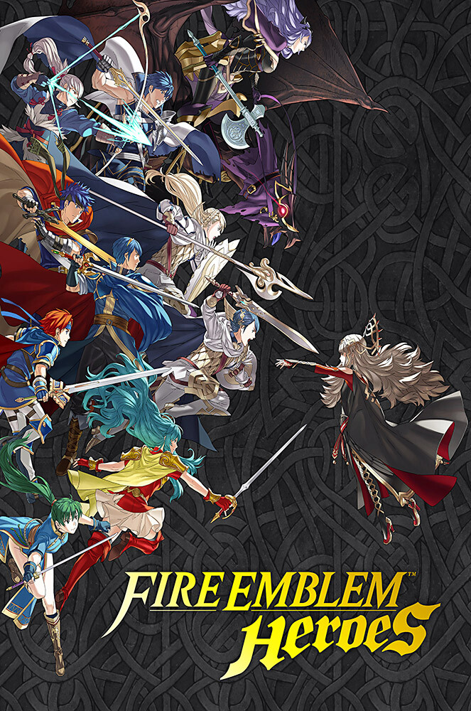 Fire Emblem Heroes Nintendo 3DS DS GBA Premium POSTER MADE