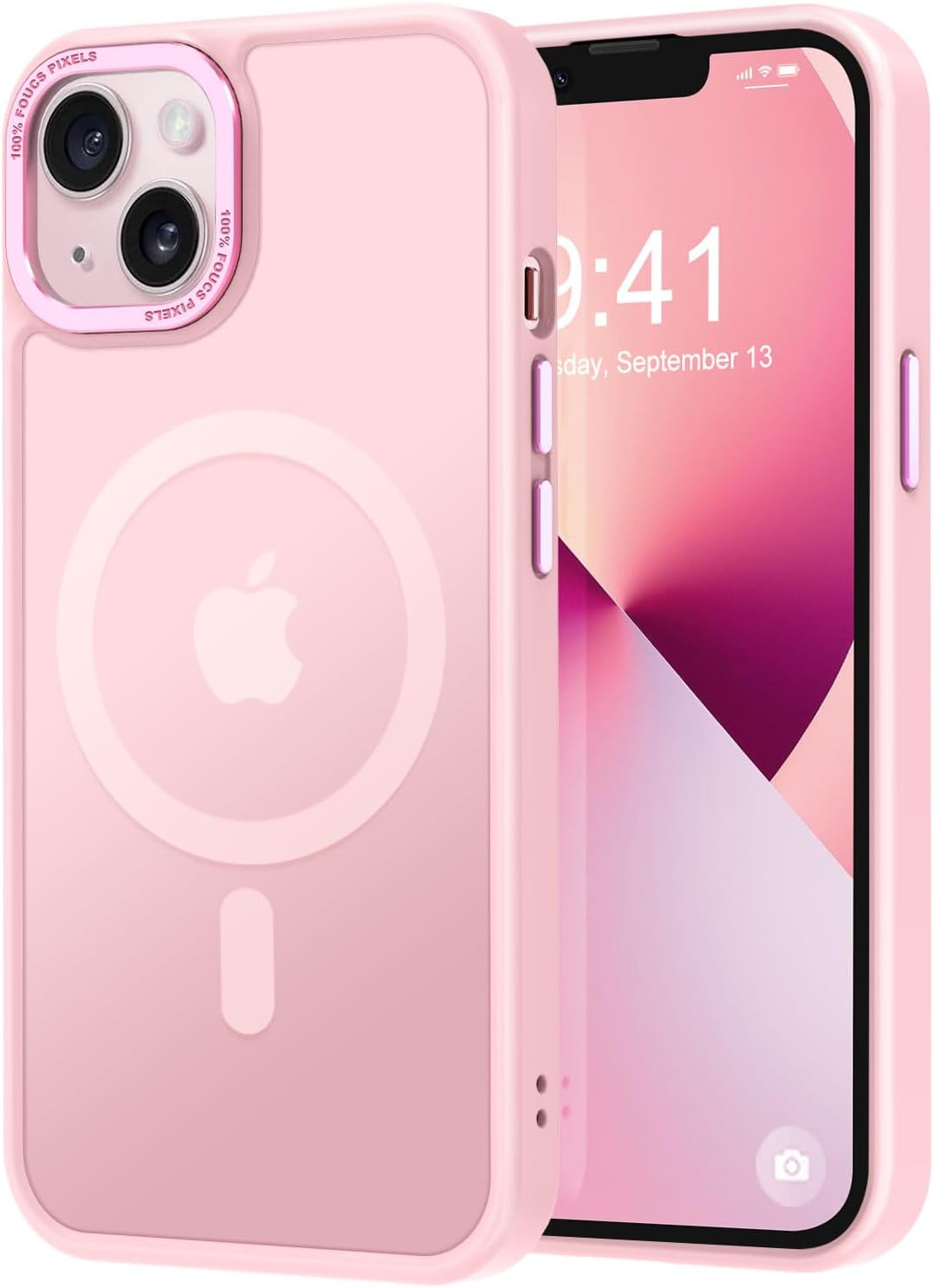 Strong Magnetic for Iphone 13 Case & Iphone 14 Case [Compatible with Magsafe] Tr