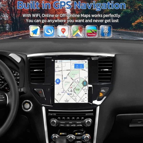 Android 13 Car Stereo Radio for 2012-2020 Nissan Pathfinder Carplay Tesla Screen - Bild 4 von 10