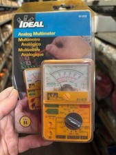 61-610 IDEAL ANALOG MULTIMETER NEW SURPLUS