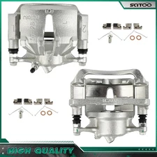 For 1992 - 1996 TOYOTA CAMRY 2.2L Front Pair Brake Calipers w/ Bracket