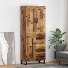 Buffet Haut Armoire Rangement Salle de Séjour Maison Bois d'Ingénierie vidaXL