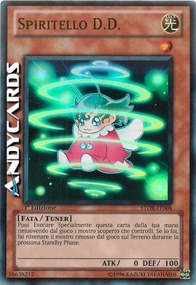 SPIRITELLO D.D.   (D.D. Sprite)   Super R   STOR IT004   1Ed   Yugioh! ANDYCARDS