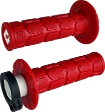 ODI Rogue MX V2 Lock-On Twist Throttle Dark Red Handlebar Grips (H36RGDR)