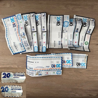 #ad 11 Bed Bath amp; Beyond Memorabilia 20% Collector Coupons Not for Retail Use $18.93