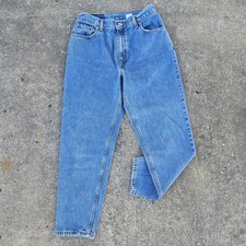 Vintage Levis 550 Jeans Womens 12 MIS S Blue Denim Relaxed Fit Tapered Leg