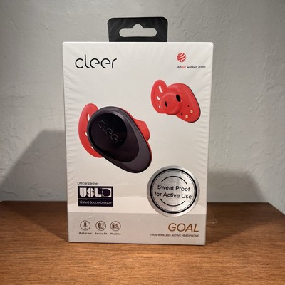 Cleer GOAL Bluetooth Wireless Active Headphone Earbuds Sports Workout New